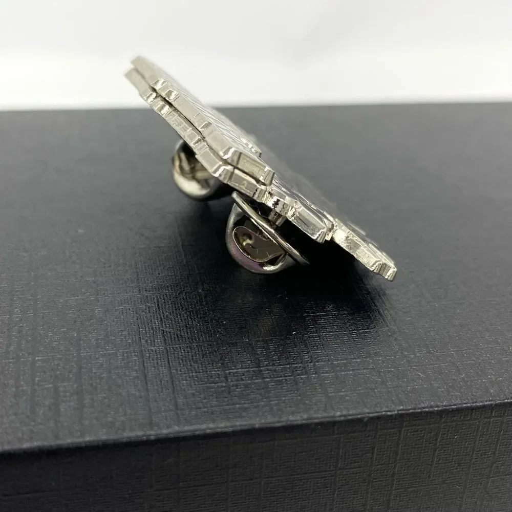 Easyriders Motorcycle Rodeo Tour Skull Biker Double Back Pin 2010